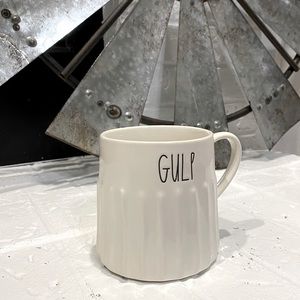 RAE DUNN White Gulp Coffee Mug